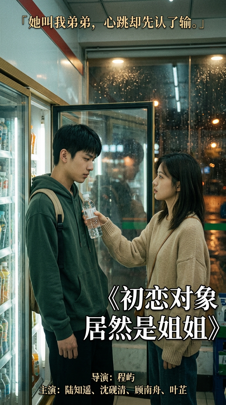 《初恋对象居然是姐姐》海报
